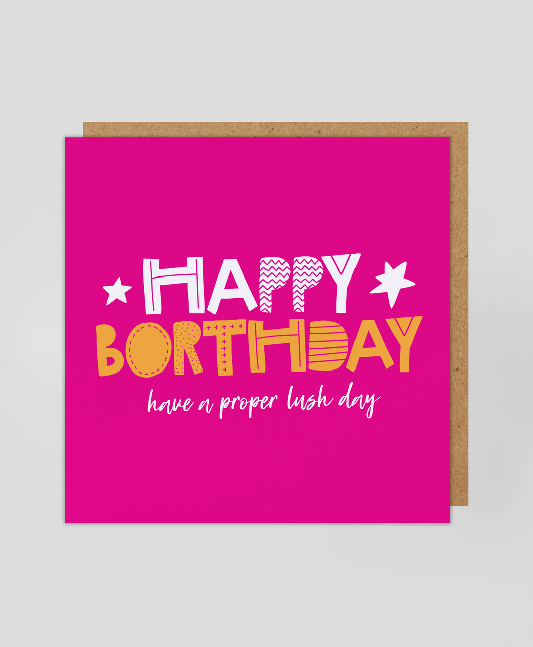 Happy Borthday (P) - Greetings Card