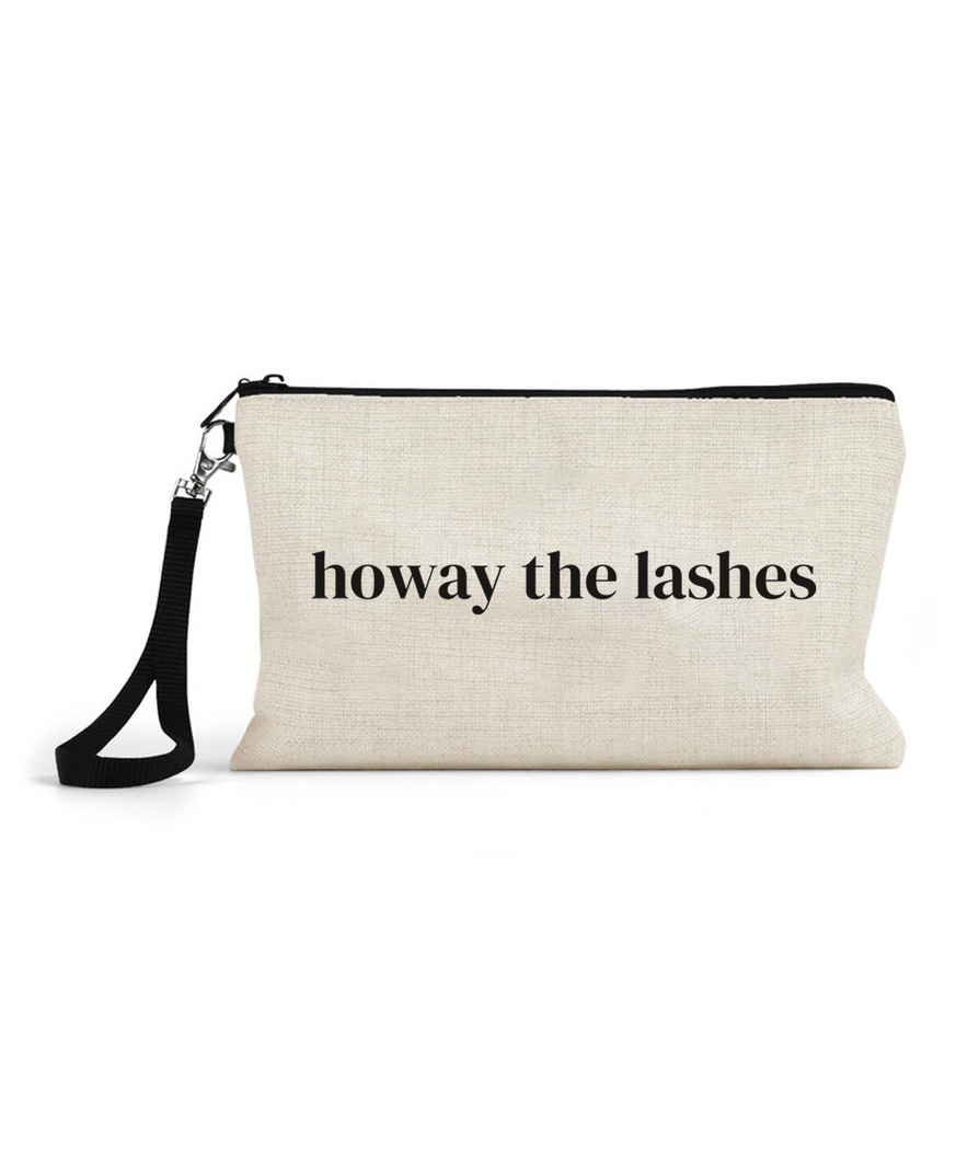 Howay the Lashes - Cosmetic Bag