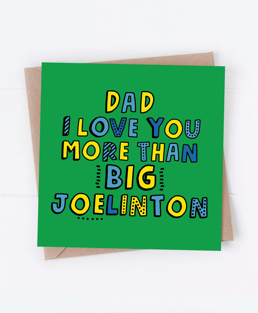Big Joelinton - Greetings Card