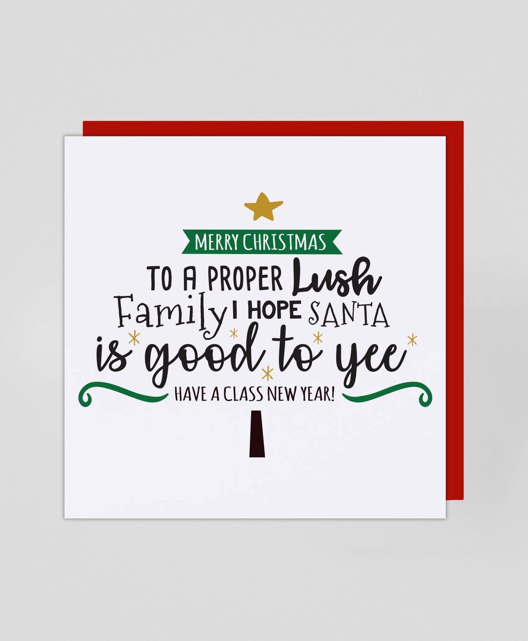 Lush Family - Christmas Card