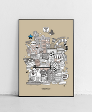 Load image into Gallery viewer, Newcastle upon Tyne - Poster Print