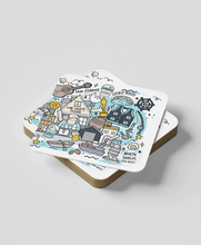 Load image into Gallery viewer, North Shields (Set of 2) - Coasters