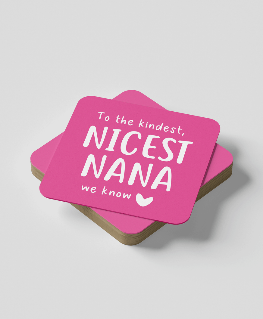 Nicest Nana - Coaster