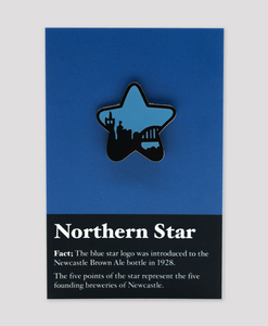 The Northern Star - Enamel Pin Badge