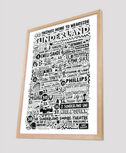 Load image into Gallery viewer, 40 Things Home To Sunderland - Poster Print