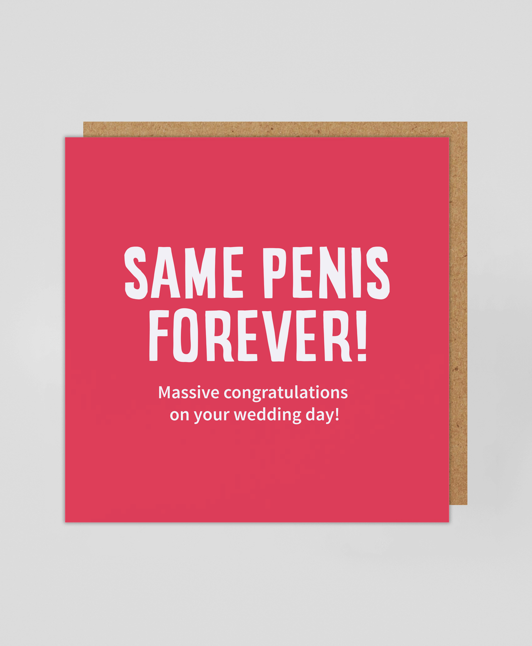 Penis Forever - Greetings Card