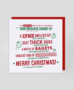 Presents - Christmas Card