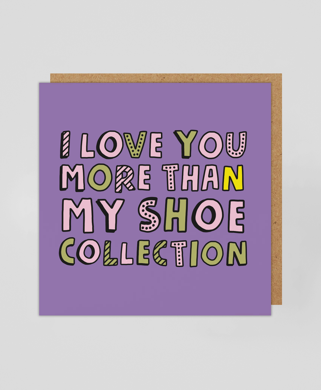 Shoe Collection - Greetings Card