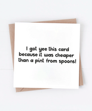 Load image into Gallery viewer, Spoons - Greetings Card