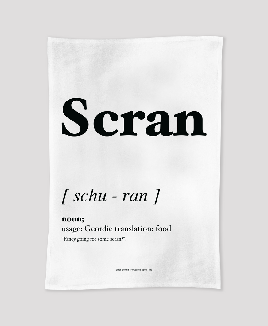 Scran - Tea Towel