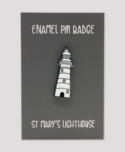 Load image into Gallery viewer, St Mary&#39;s Lighthouse - Enamel Pin Badge