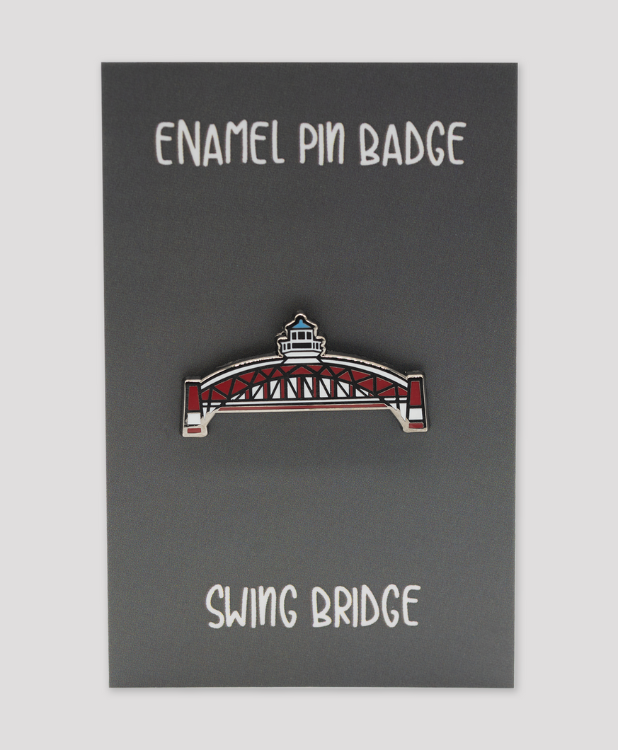 The Swing Bridge - Enamel Pin Badge