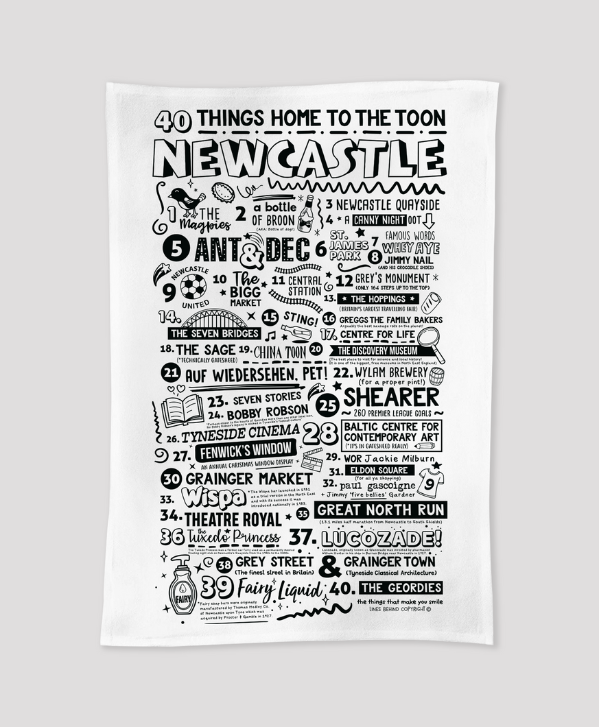 Newcastle - Tea Towel