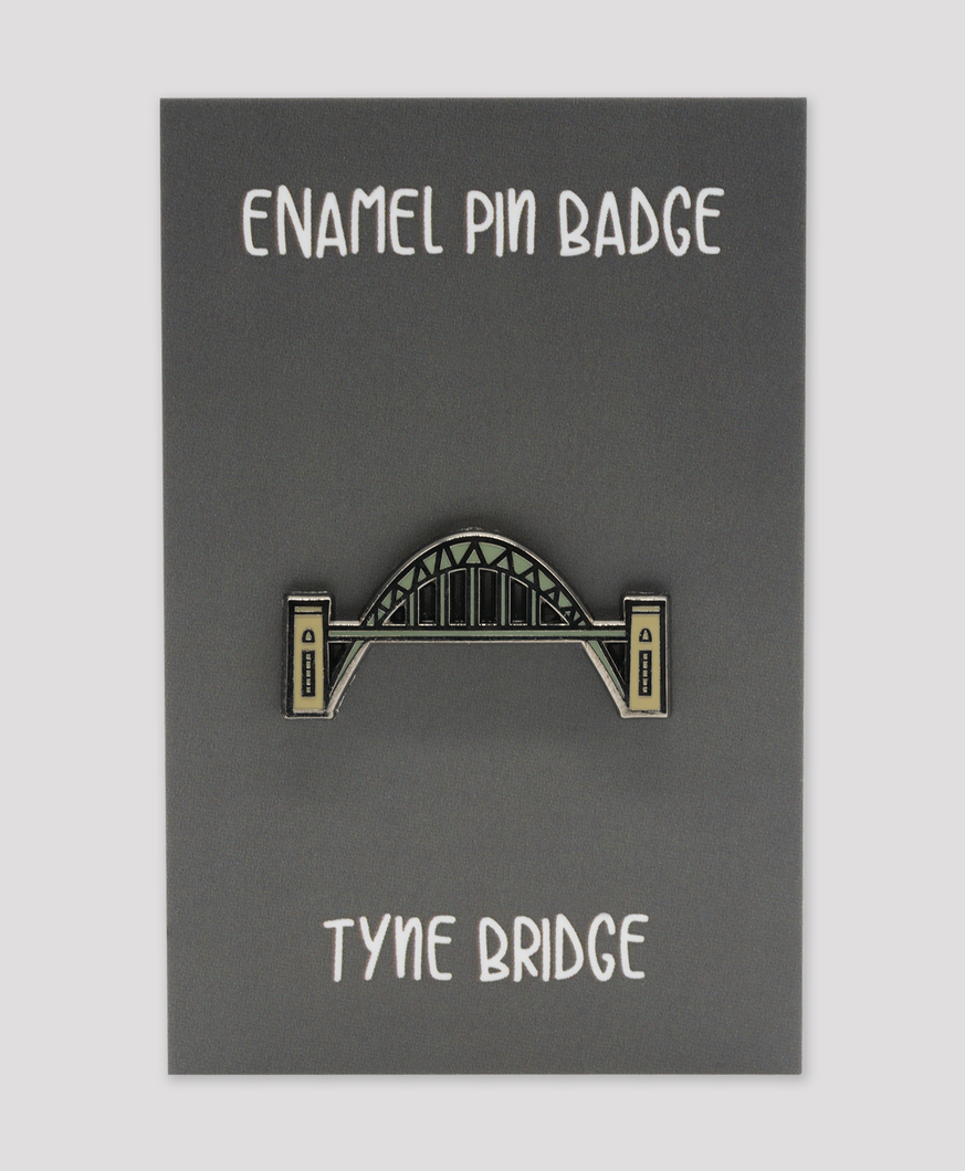 Tyne Bridge - Enamel Pin Badge