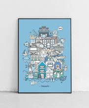 Load image into Gallery viewer, Tynemouth - Poster Print