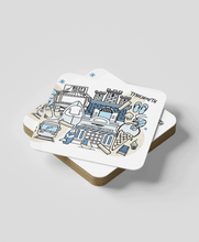 Load image into Gallery viewer, Tynemouth (set of 2) - Coasters