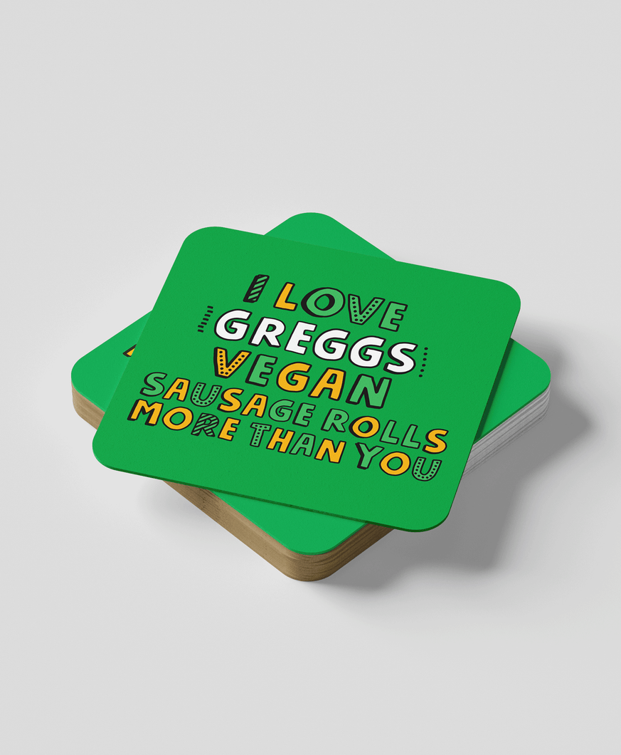 Vegan Sausage Roll - Coaster