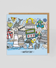 Load image into Gallery viewer, Whitley Bay - Greetings Card