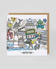 Load image into Gallery viewer, Whitley Bay - Greetings Card